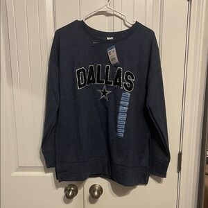NFL Gray Pullover with Black Lettering